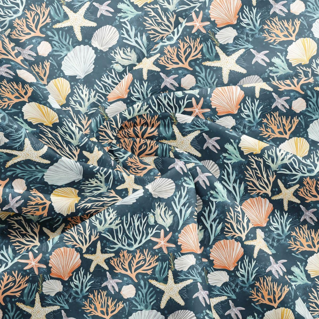 Ocean Fabric by The Yard Soft 10 Yards