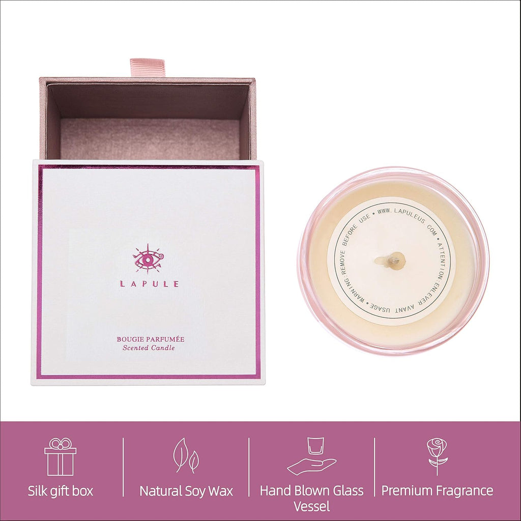 Luxury Scented Candle, Orange Blossom - Set of 8