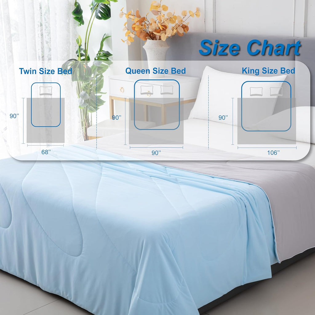 Cooling Comforter Twin - Cooling Blankets for Hot Sleepers