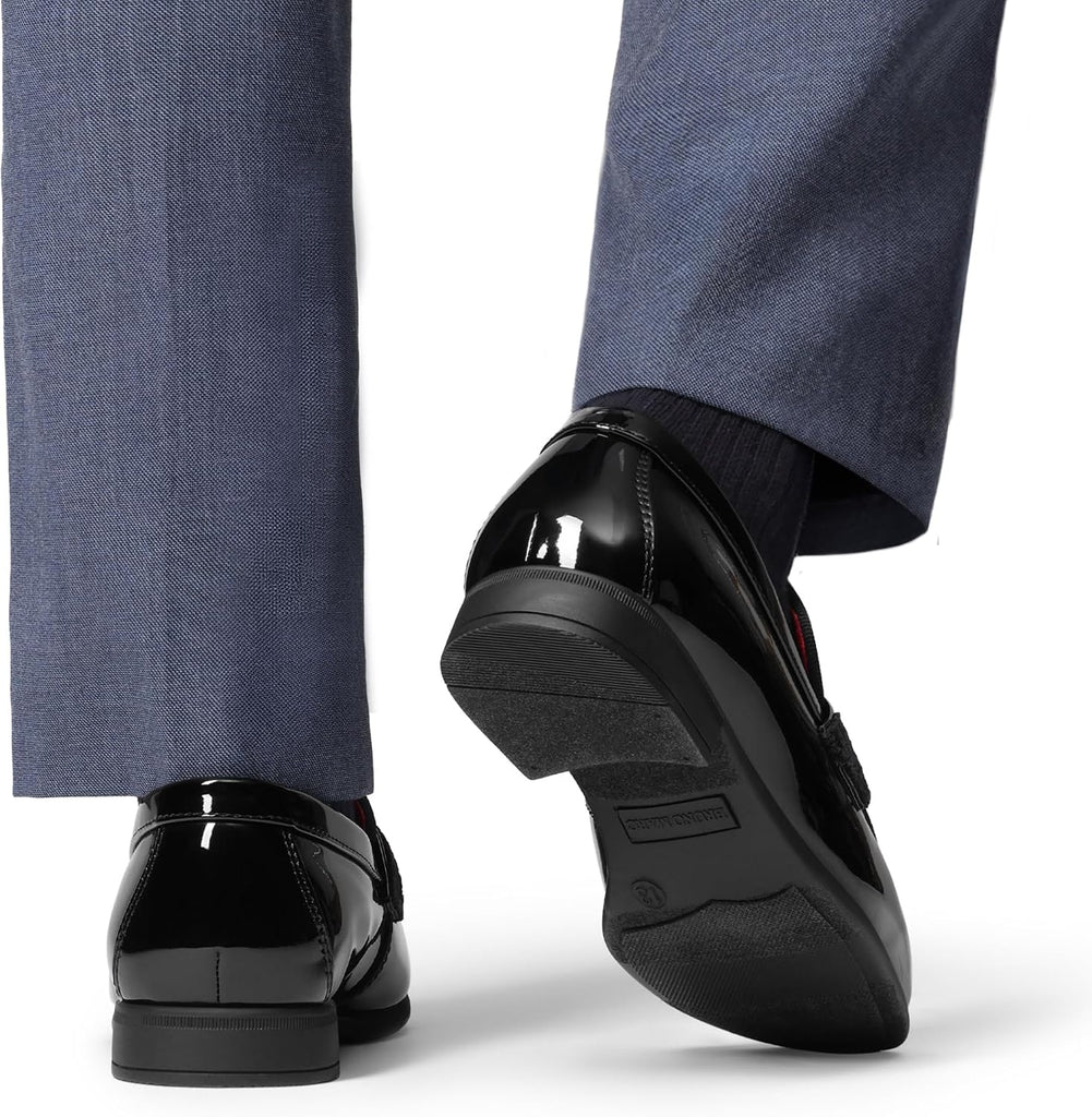Boy's Dress Shoes Tuxedo Loafers