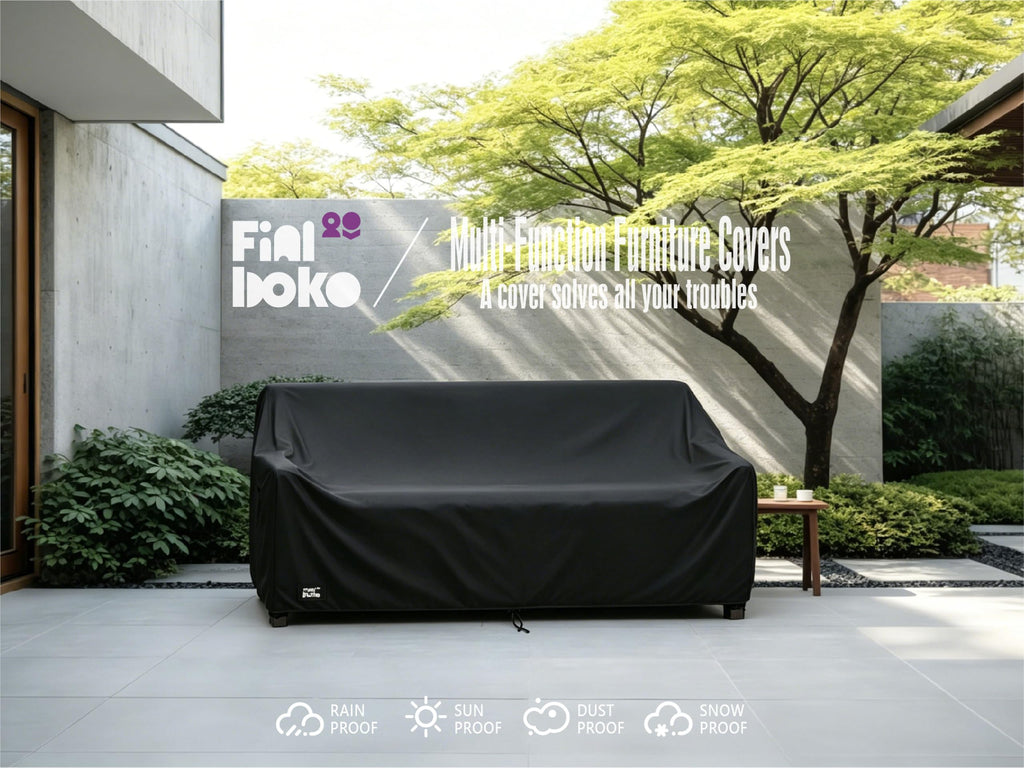3-Seater Outdoor Sofa Cover, 93Wx40Dx35H inches Outdoor Furniture Covers Waterproof, 100% Waterproof Heavy Duty Patio