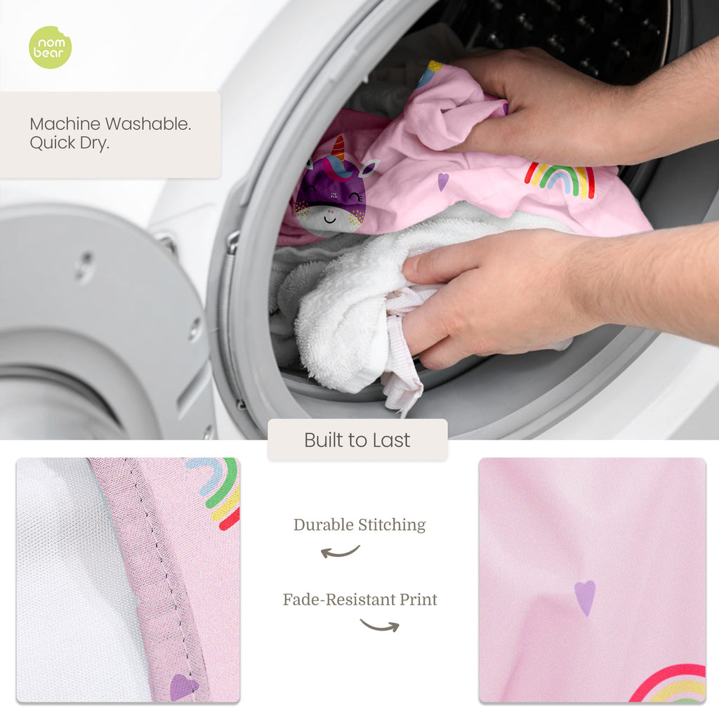 Waterproof Smock Baby Bibs for Eating (6-24 Months), 1 Pack