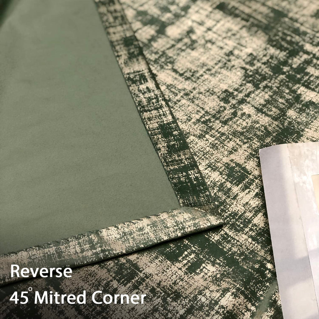 Sage Green Soft Velvet Curtains 95 Inch Length Luxury Bedroom Curtains Gold Foil Print Window Treatments Bedroom Set