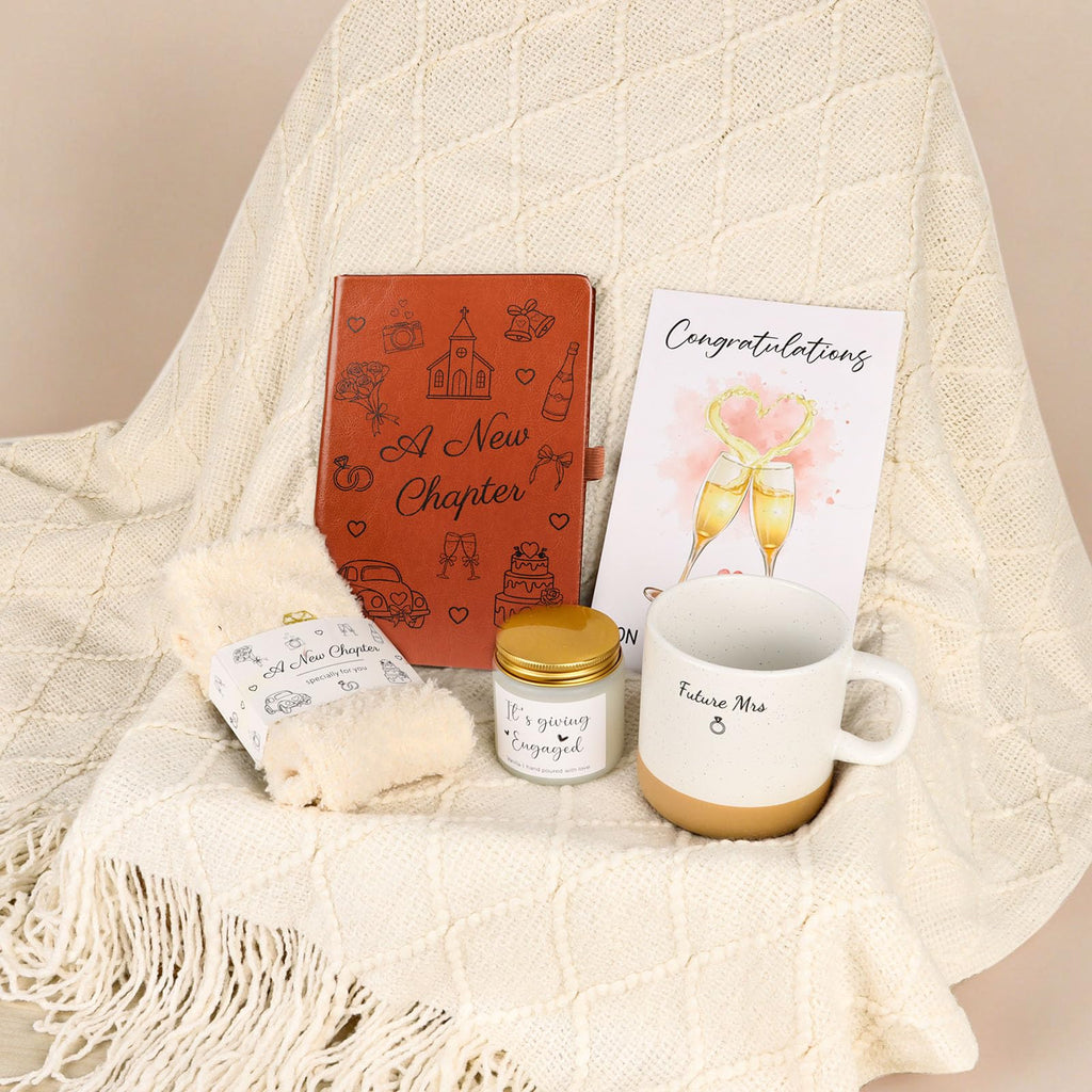 Engagement Gifts for Women, Bride to Be Gift Box, Future Mrs Mug, Newly Engaged Gifts for Best Friend, Engagement