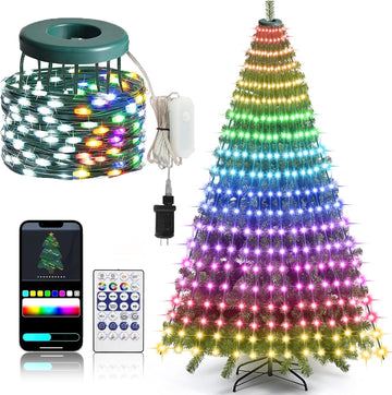 Smart Christmas Tree Lights 400 LED with APP & Remote Control