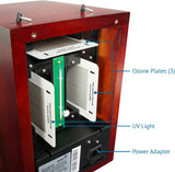 5-in-1 HEPA Air Purifier & Ozone Generator, Ionizer & Deodorizer for Up to 3,700 Sq/Ft - Included HE