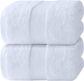 Luxury Bath Sheets Towels for Adults Extra Large 35x70 Inch - 700 GSM Turkish Cotton, Highly Absorbent | Hotel
