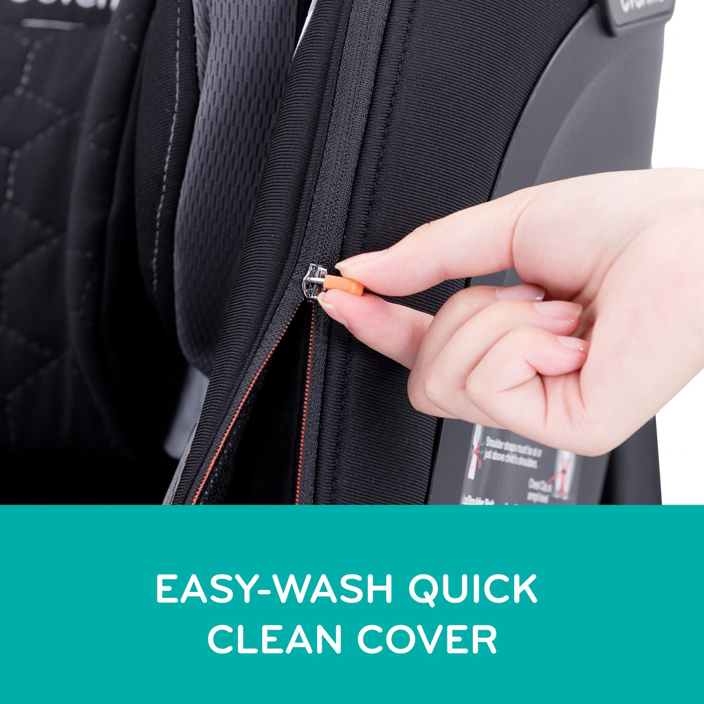 Evenflo Revolve360 Extend Convertible Car Seat with 360 Degree Rotation, Extended Rear-Facing, Forward-Facing