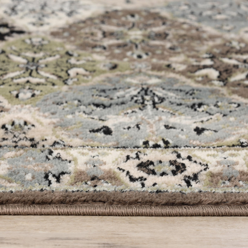 Paloma Collection Area Rug, 8mm Pile Height with Jute Backing, Traditional Persian Rug Design, Fashionable and