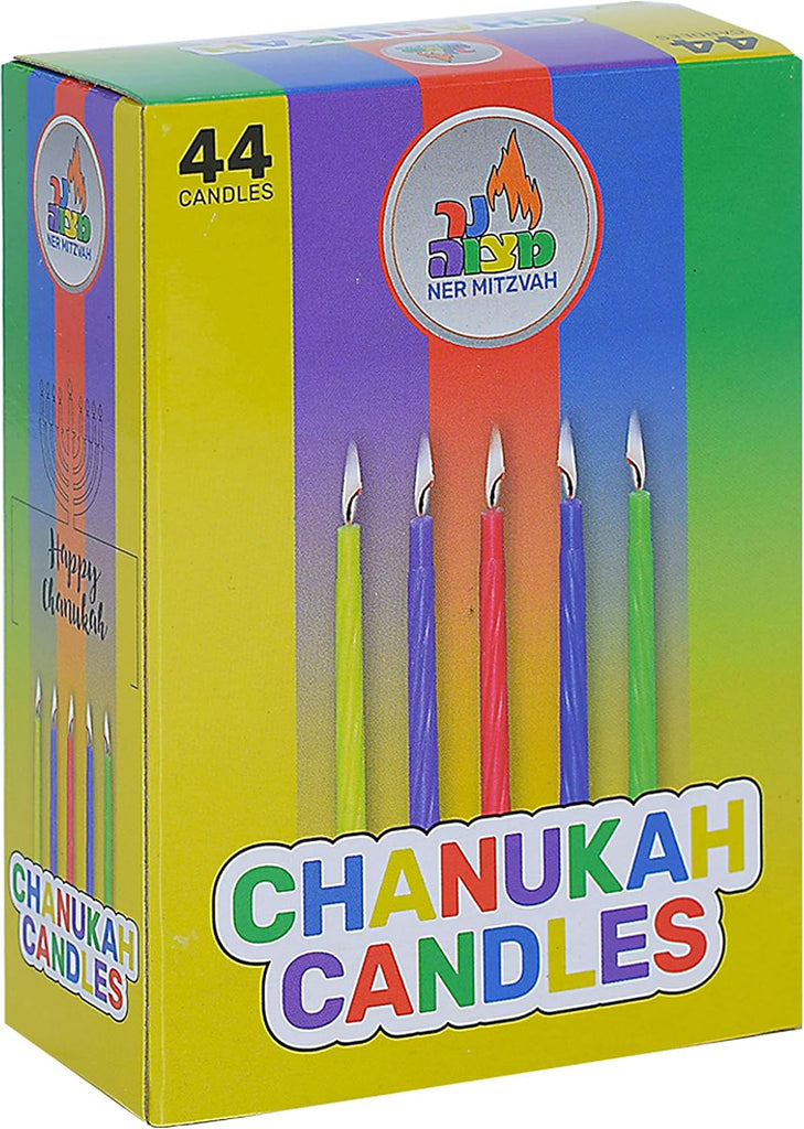 Hanukkah Complete Set - Menorahs for Chanukah - Includes , Hanukkah Candles, Dreidels, Play Coins, Chanukah Guide