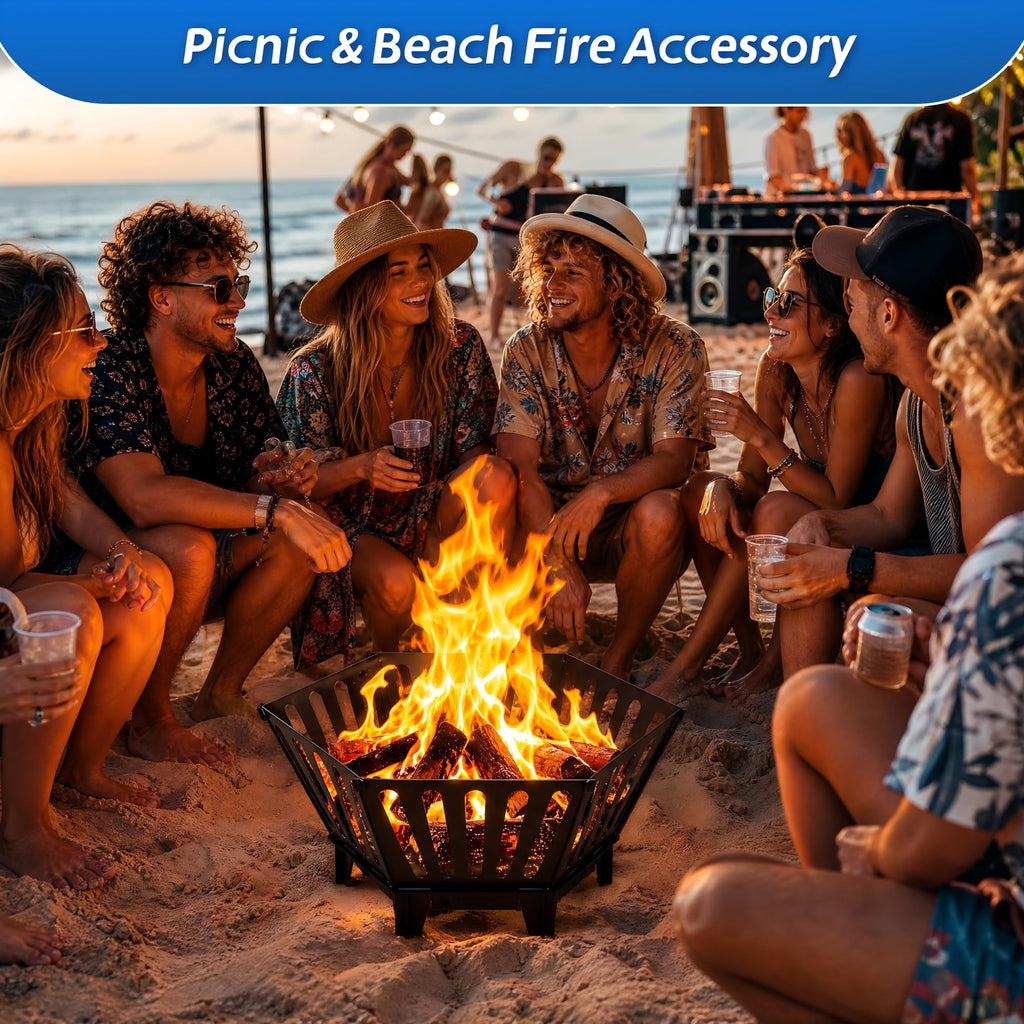 22.5 Inch Portable Outdoor Fire Pit