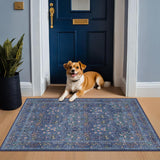 Vintage Dark Blue 3x5 Area Rugs
