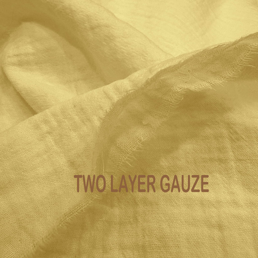 Double Gauze Cotton Fabric by the Yard - 53in Wide 5#-3Y