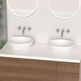 KES Bathroom Vessel Sink, 16" x 13" Oval Vessel Sink for Bathroom Vanity Countertop