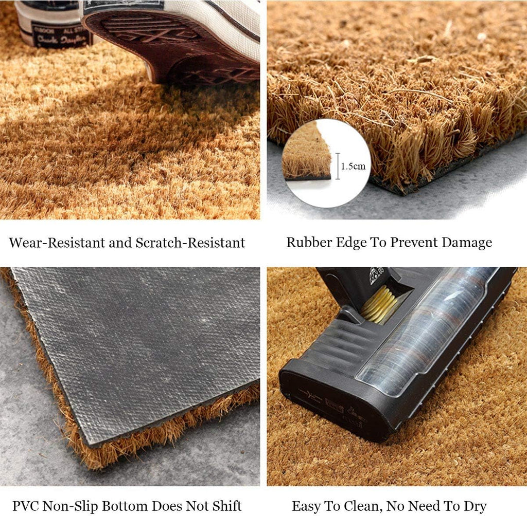 Funny Coir Doormat You're Looking Absolutely Fire Today, Pookie Front Door Mat Entryway Outdoor Mat with Heavy Duty