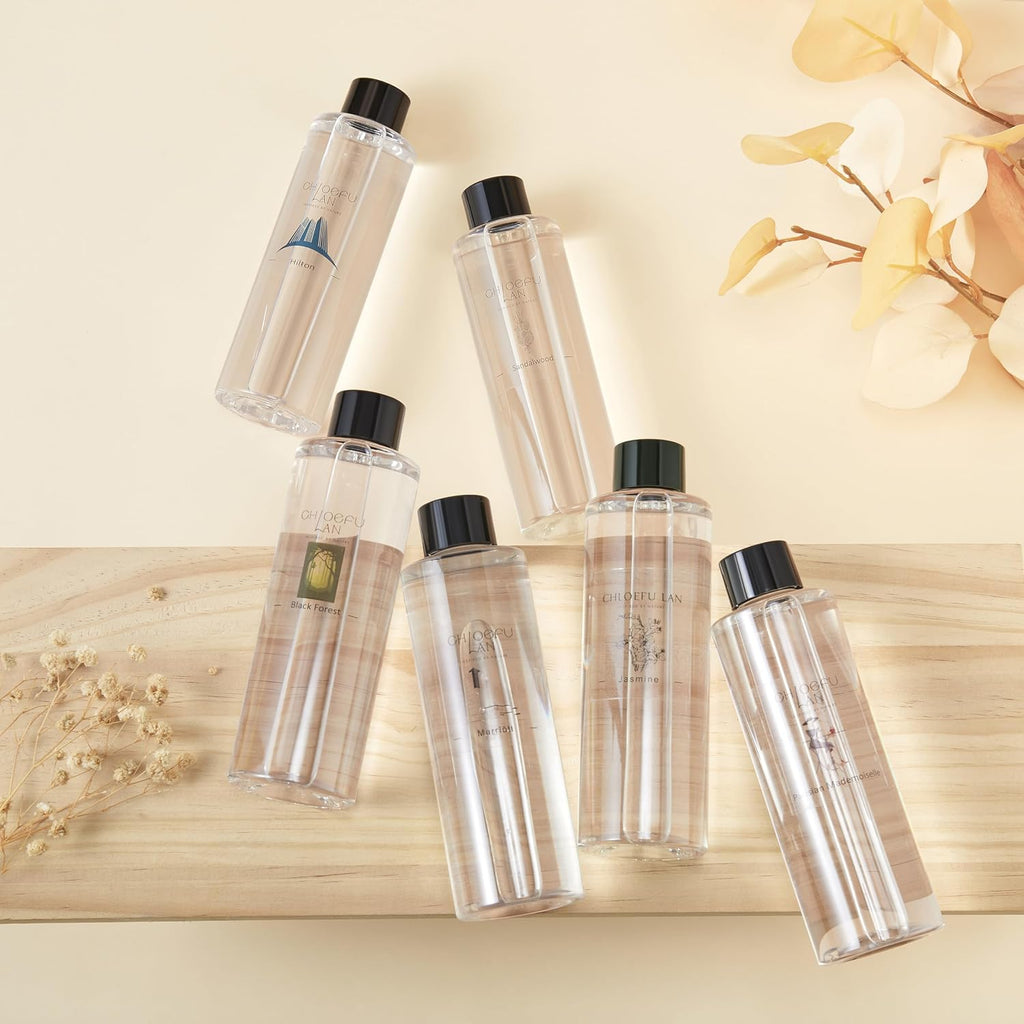 Gardenia Reéd Diffuser Refill 200ml/6.76 fl oz, Natural Essential Scented Oil, Best for Aromatherapy, SPA and Home