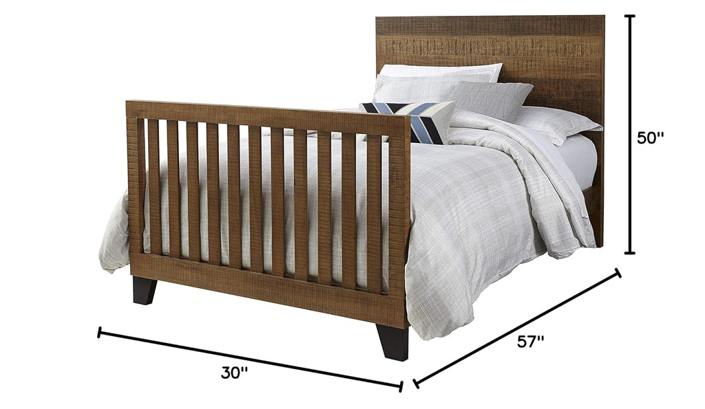 Design Urban Rustic Brushed Wheat, Convertible Crib