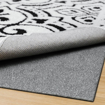 2' x 10' Non Slip Rug Pad, 1/8" Felt Rubber Protective Padding - Set of 20