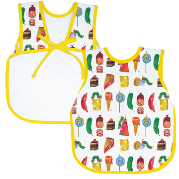 Eric Carle Food Parade Feeding Crafting Bib Smock Preschool 3-5