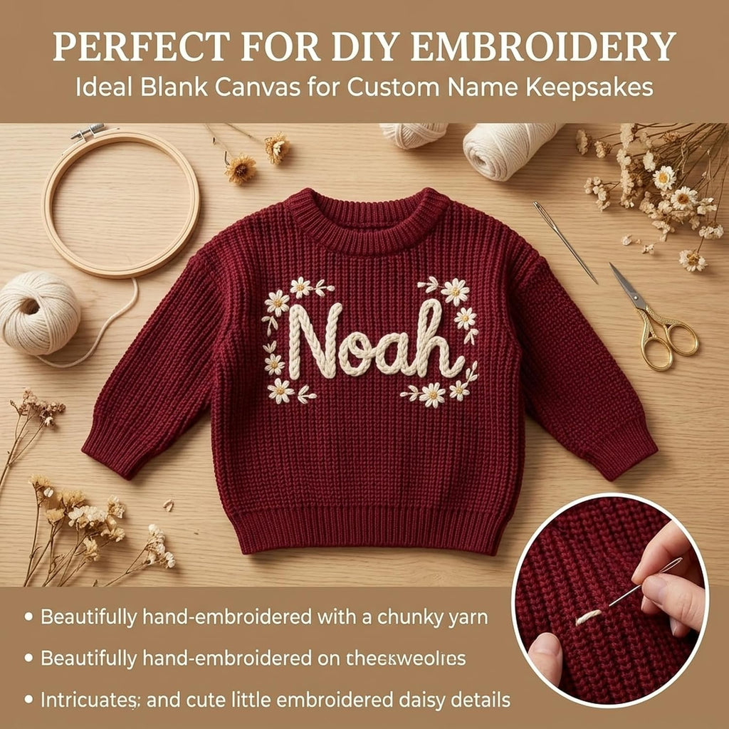 Toddler Baby Girl Boy Knit Sweater