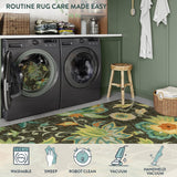Floral Kitchen Runner Rug- 2x8 Runners