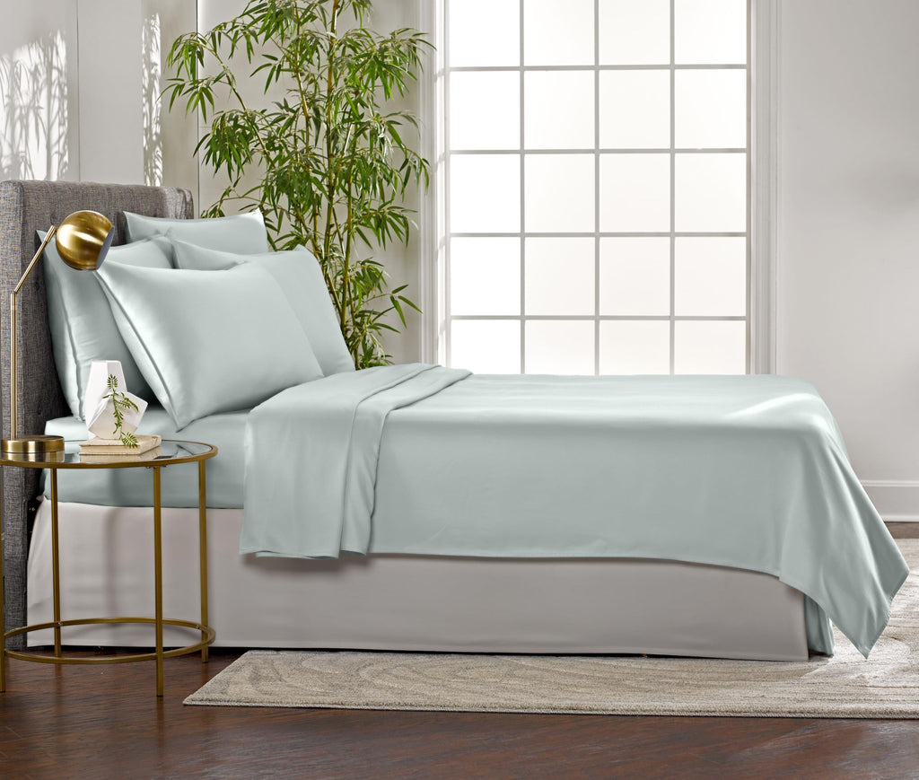 King Sheets by, Genuine 100% Organic Viscose Derived from Bamboo Bed Sheet Set, Luxuriously Soft & Cooling, Double