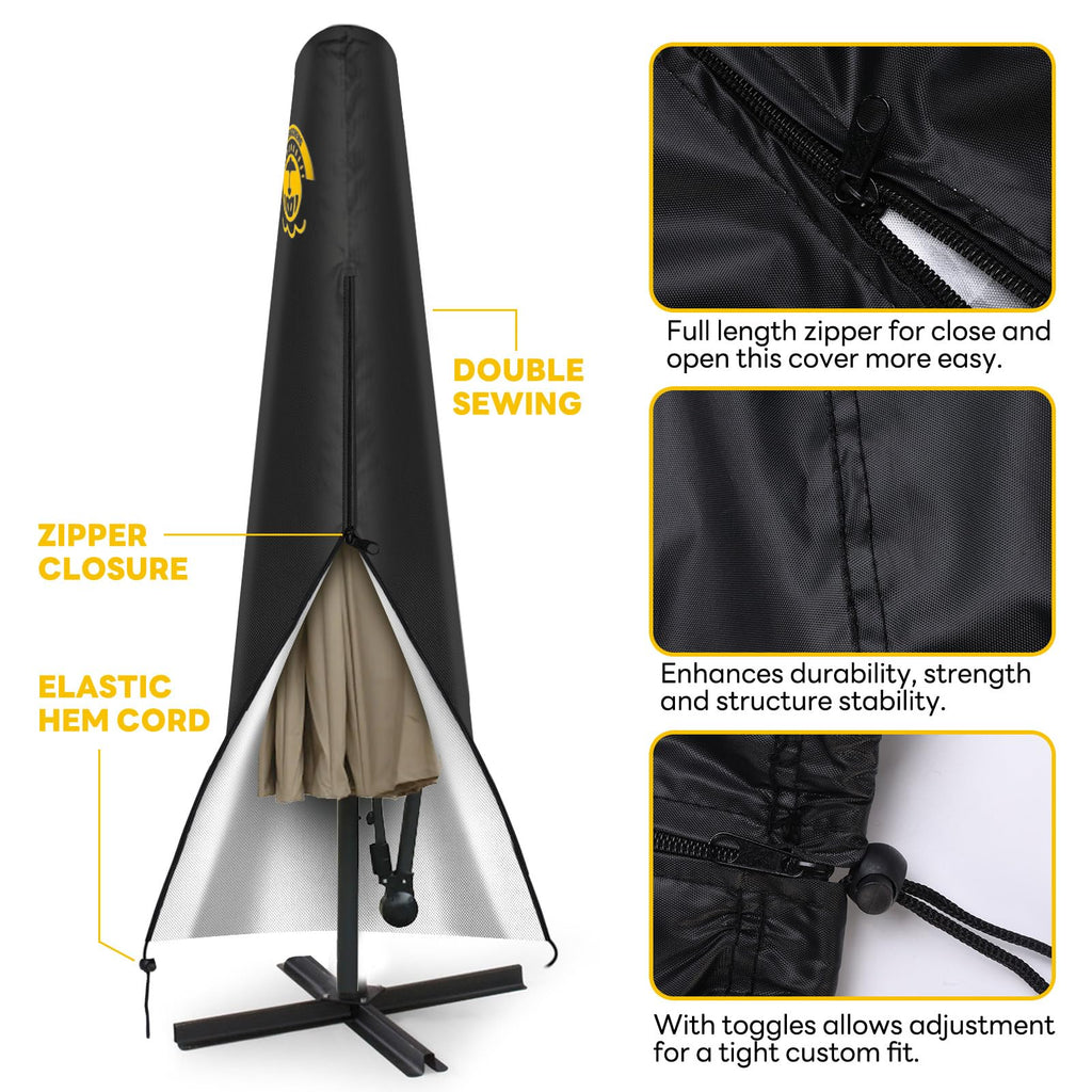 Patio for 9-13ft Cantilever Umbrella