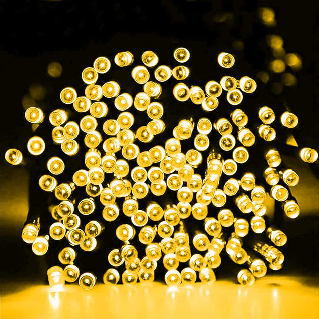 Bright Warm White Christmas String Lights, 164ft 2000 LED Waterproof Green Wire Fairy Lights with 8 Modes, Outdoor