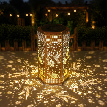 Hummingbird Solar Lantern Gifts for Women Mom Grandma