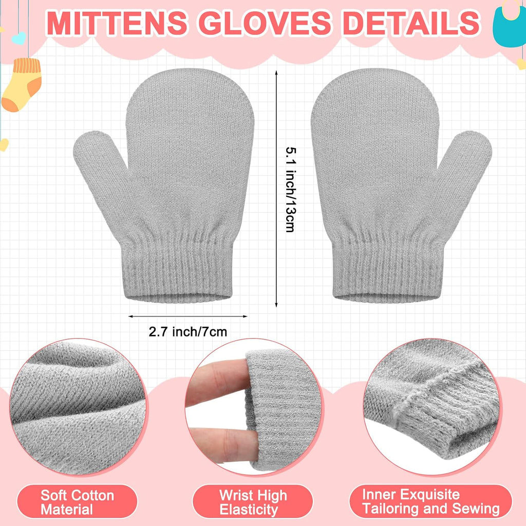 3 Set Toddler Hat Glove Set