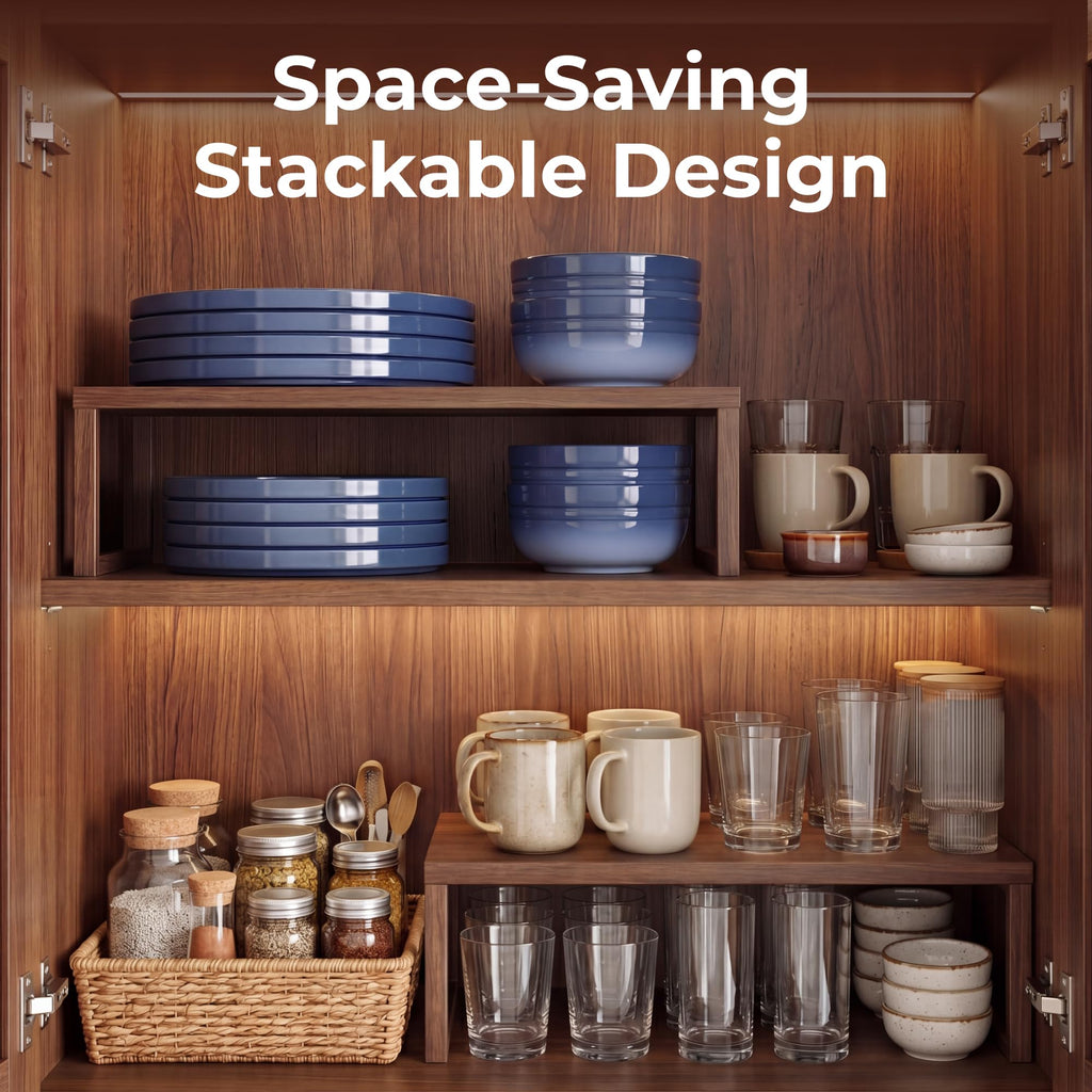 Stoneware Dinnerware Set for 4, 12 pcs Plates and Bowls Set, Blue