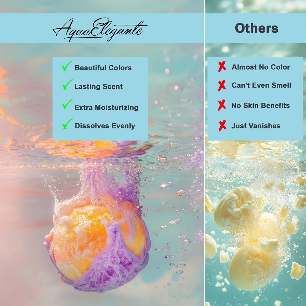 Luxury Bath Bombs for Men - Gift Set of 12 Large Bathbombs
