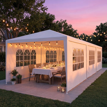 10x30 Party Tent, Large Outdoor Event Canopy Tents for Parties
