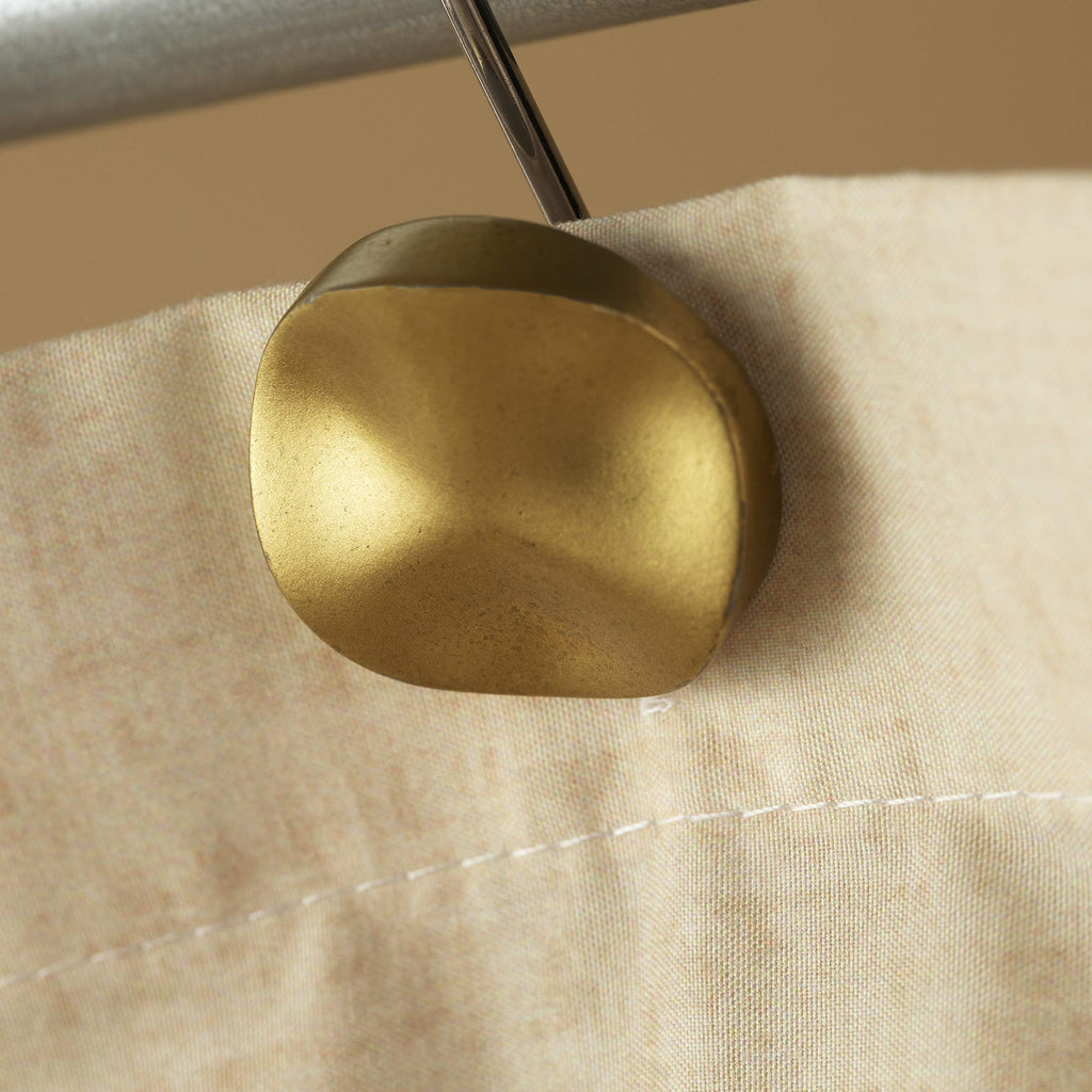 By Saturday Knight Ltd. Sparkle Shower Curtain Hooks, Gold