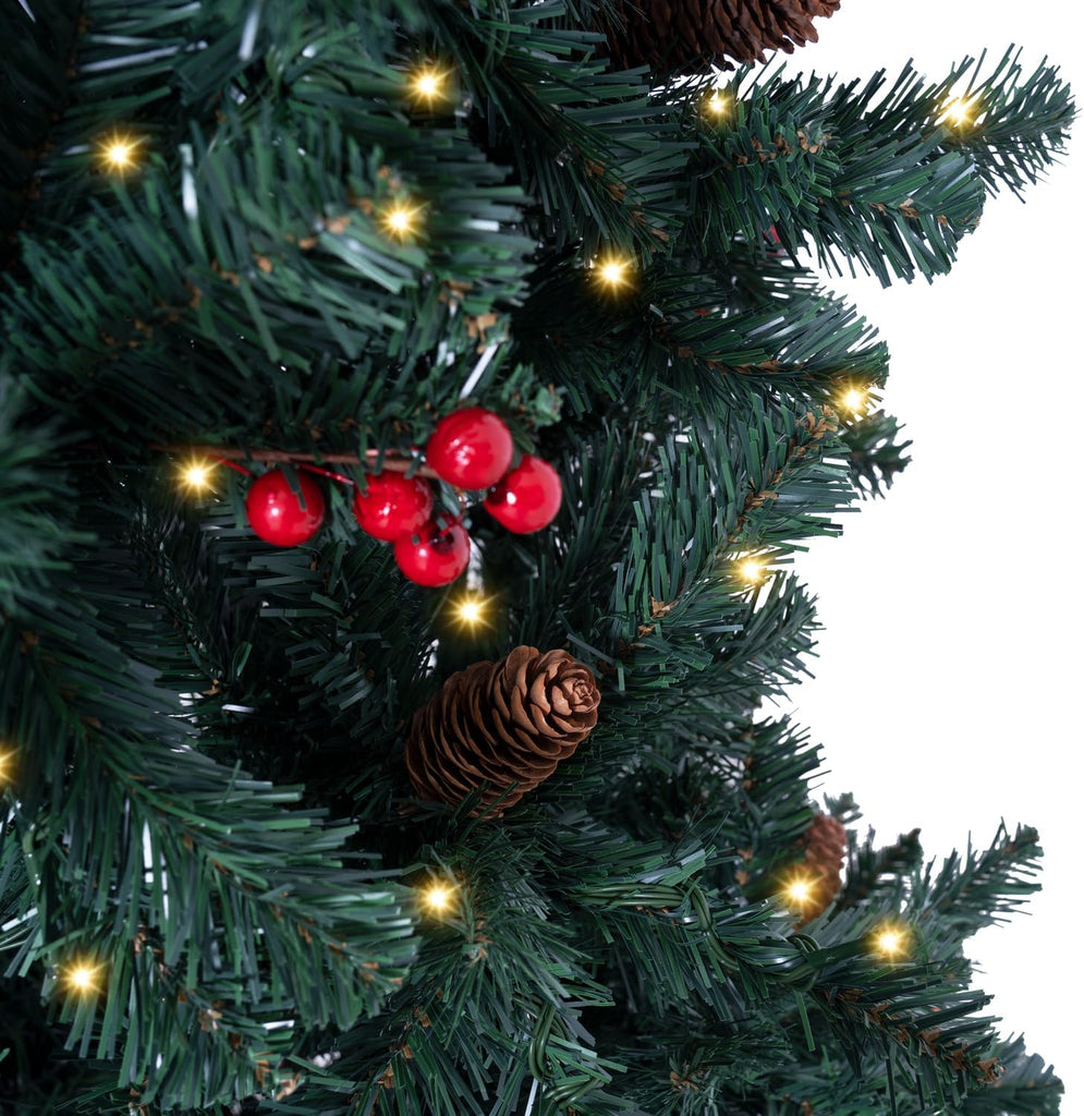 Pencil Christmas Tree with Lights