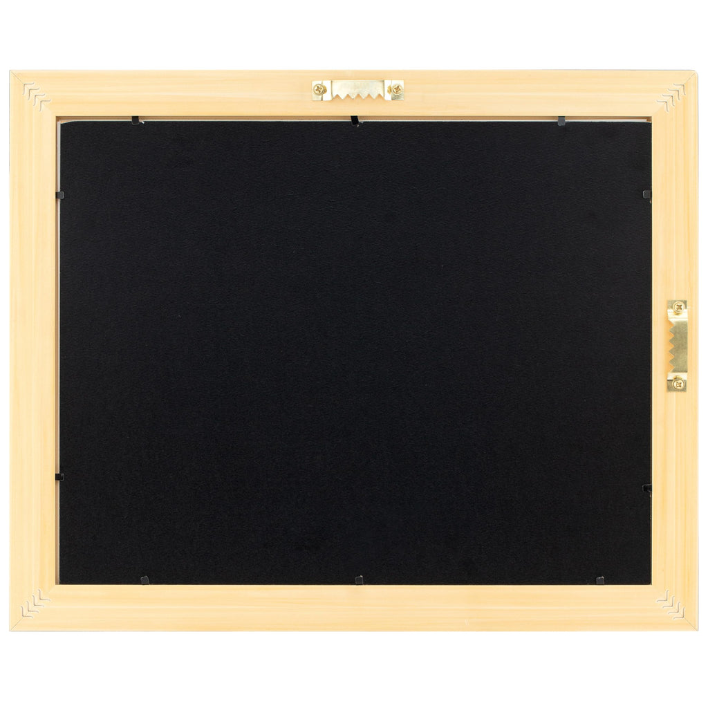 11x14 Diploma Frame, Dark Red, Blue Mat for 8.5x11