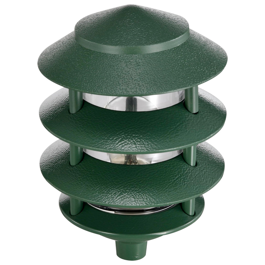 SF77/324, Outdoor Pagoda Landscape Path Light, Landscape Light, Green