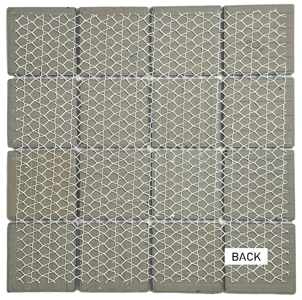 5 sq.ft. Navy Blue 3x3 Inches Porcelain Tile - Polished Square Mosaic for Swimming Pools, Spas, Showers, Kitchen