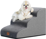 Ramp Dog Stairs for Couch Sofa and Chair 15.7" H, 3-Step Pet Steps for Small Dogs and Cats