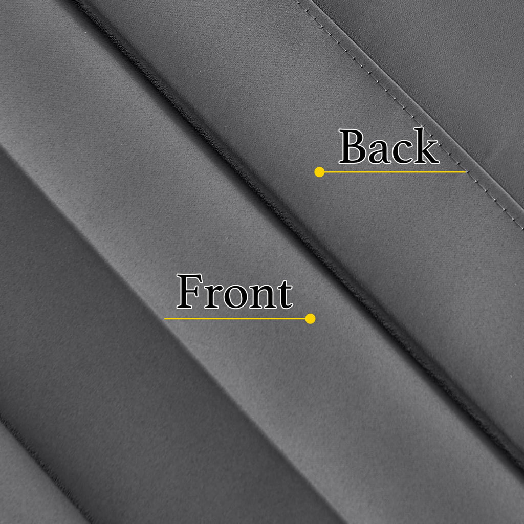 Blackout Curtain Valance for Small Windows, Accordion Style Short Door Curtains for Classroom Privacy, Thermal