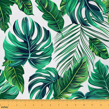 Leaves Leaf Chairs Botanical Upholstery Fabric 5 Yards