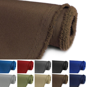 Waterproof Canvas Fabric by The Yard 600D Upholstery Fabric 12 Yard Brown