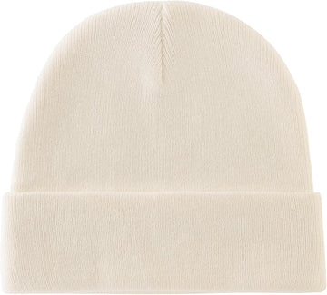 100% Cotton Baby Beanie Cute Toddler Winter Hat Knit Caps Ages 0-8