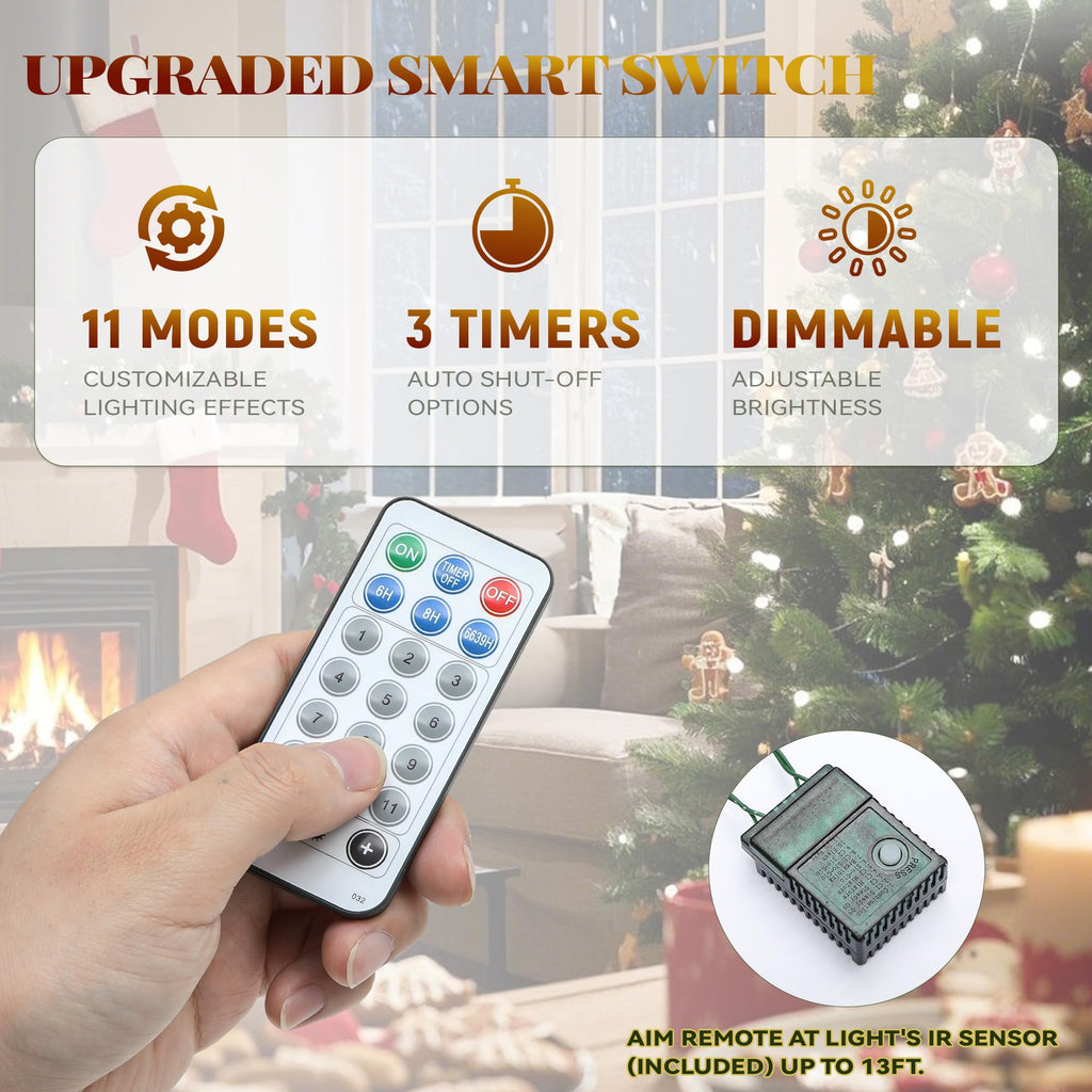 6ft Prelit Scotch Pine Christmas Tree with Remote Control