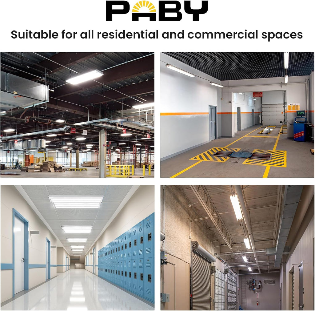 25 Pack 4FT T8 LED Type A+B Tube Light, 18W(32W Equivalent) 2250LM, 5000K, Plug & Play or Ballast Bypass, Single or