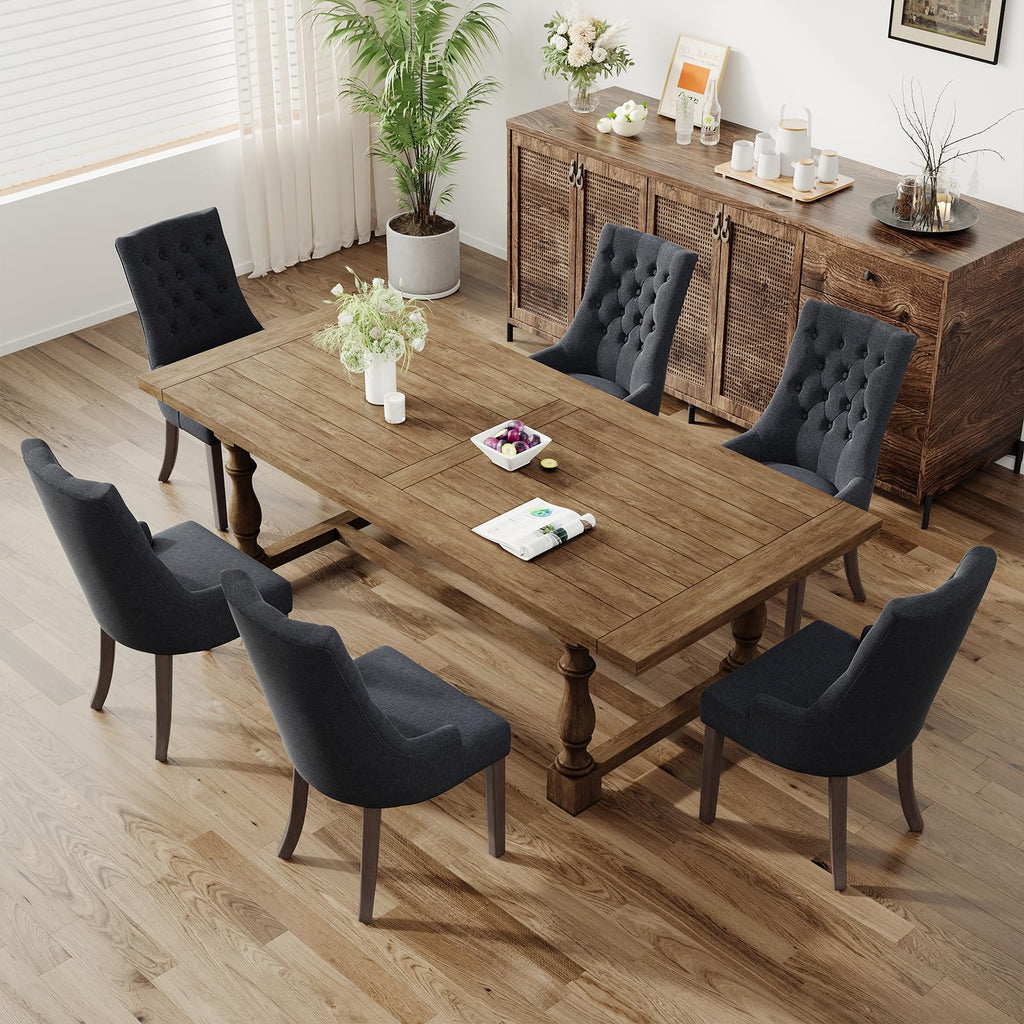 Wingback Set of 4, Black