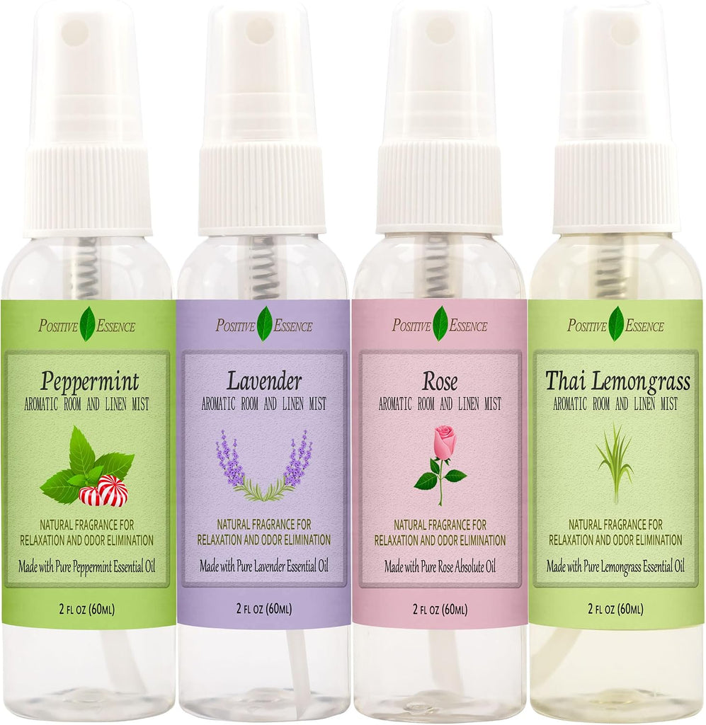 Eclectic Scents Room Spray & Linen Spray Gift Set, 4-Pack, 2.03 fl oz Each - Set of 4