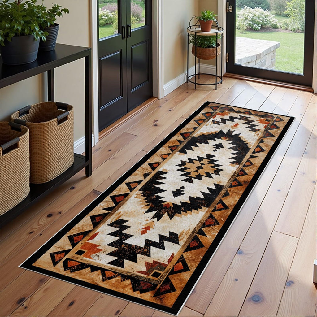 Native American Runner Rug, Western Rug