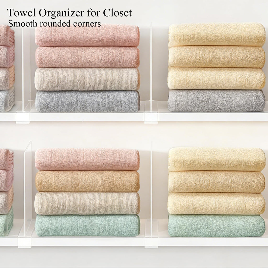 Acrylic Purse Organizer for Closet Shelf Dividers Organization Enthusiasts