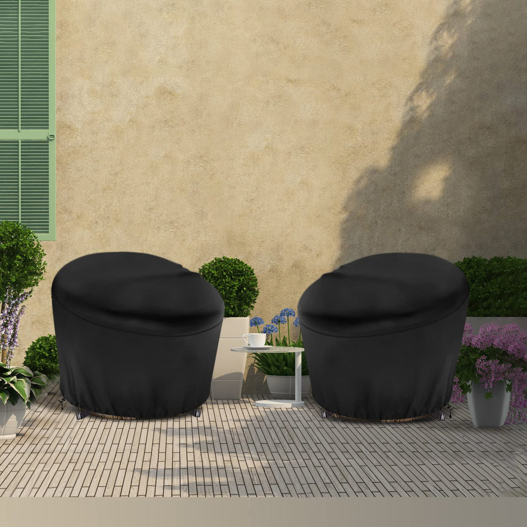 Papasan Chair Cover Waterproof, for 52in Outdoor Papasan Chair